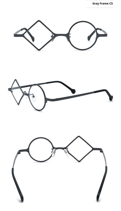 Gafas Bloqueadoras de Luz Azul Titanio Ultraligeras Diseño Irregular - Image 17