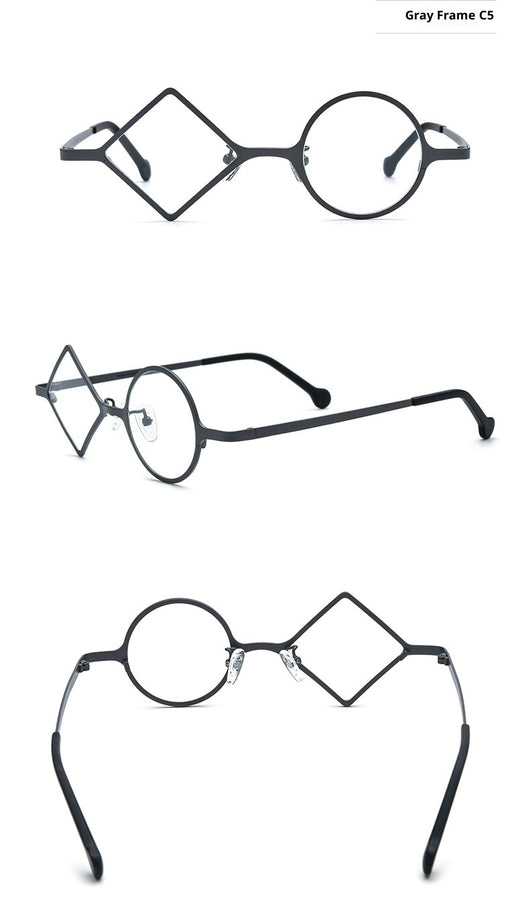Gafas Bloqueadoras de Luz Azul Titanio Ultraligeras Diseño Irregular - Image 17