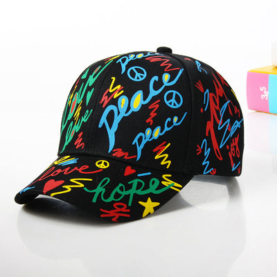 Gorra de Béisbol con Diseño Graffiti - Image 2
