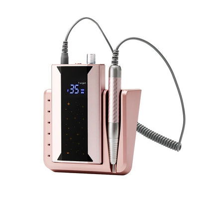 Pulidor de Uñas Inalámbrico Silencioso de Alta Velocidad con Carga USB