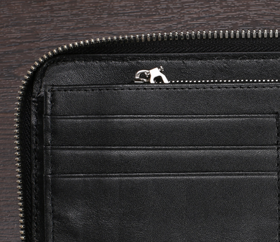Billetera Larga de Cuero para Hombre con Asa - Image 11