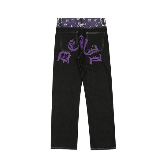 Pantalones Rectos Sueltos Tendencia Moda Americana - Image 2