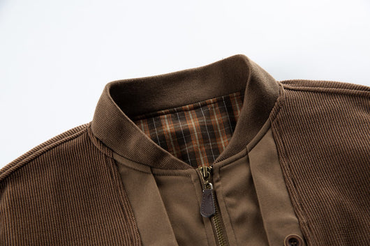 Chaqueta Suelta Retro Estilo Dos Piezas con Bolsillos Amplios - Image 12