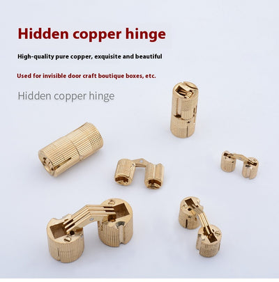 Bisagra Oculta Plegable 180° de Cobre para Cajas y Muebles - Image 15