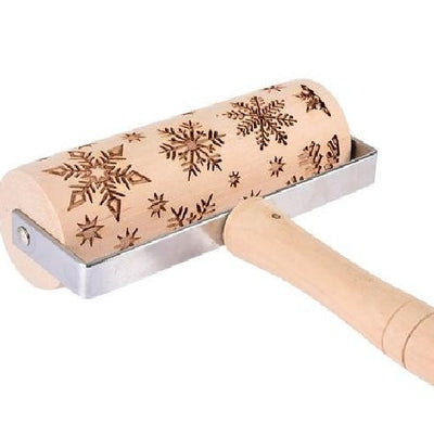 Rodillo Grabador Navideño para Masa de Galletas y Fondant - Image 9