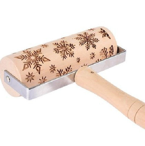 Rodillo Grabador Navideño para Masa de Galletas y Fondant - Image 9