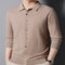Suéter Urbano de Terciopelo Juan para Hombre - Cuello Alto Liso Otoño