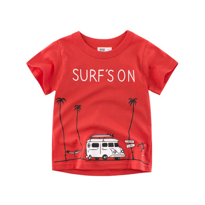 Playera Infantil de Manga Corta para Niño - Cómoda y Versátil - Image 13