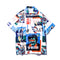 Camisa Hawaiana Floral para Parejas - Estilo Playa Relajado Unisex