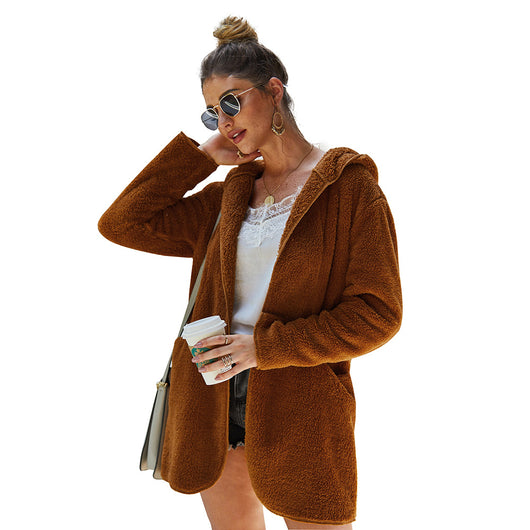 Chaqueta Acolchada con Capucha de Piel - Image 17