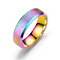Sandblasting Rotating Spinner Ring Colorful 10