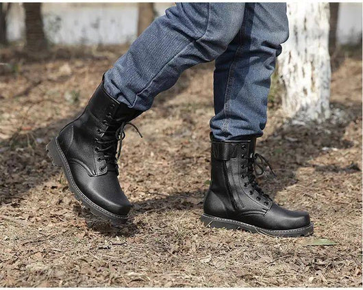 Botas Tácticas Militares con Punta de Acero - Calzado de Seguridad Profesional - Image 8