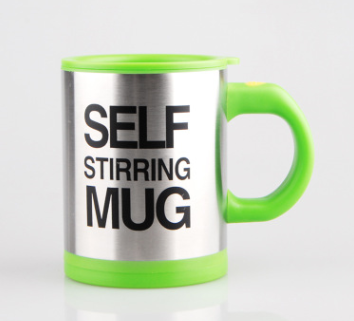 Taza Agitadora Automática de Acero Inoxidable con Motor Eléctrico Rotativo - Image 3