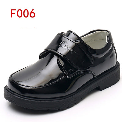 Zapatos de Cuero Negro con Brillo Espejo y Punta Redonda - Image 14