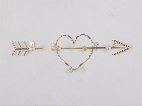 Gancho Decorativo de Pared para Llaves, Ropa y Accesorios
