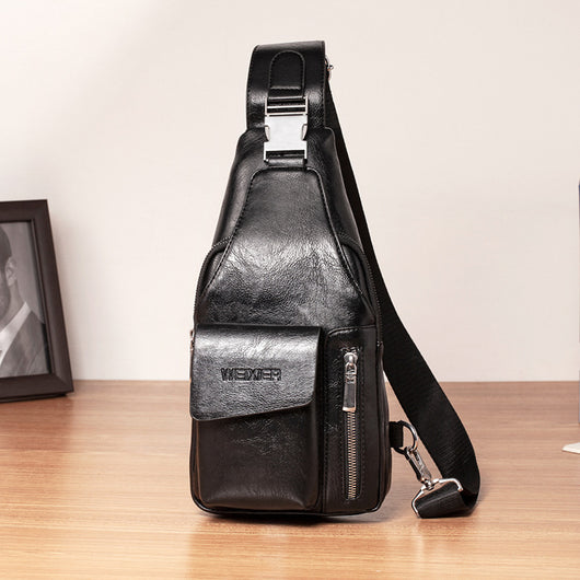 Bolsa Bandolera Pecho para Hombre - Casual Outdoor - Image 12