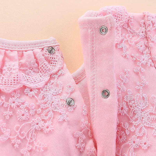 Vestido infantil de transición primavera-otoño