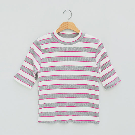 Camiseta Slim Fit de Algodón Manga Corta Estilo Coreano - Image 2