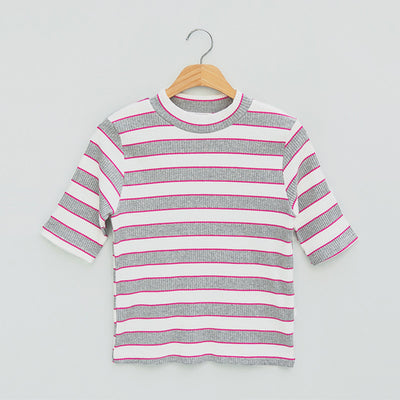 Camiseta Slim Fit de Algodón Manga Corta Estilo Coreano - Image 2