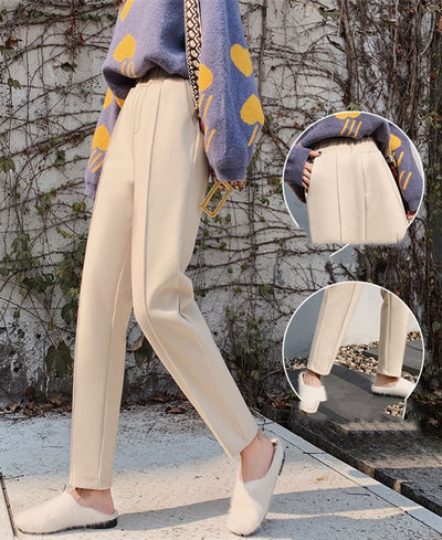 Pantalones Harem Rectos Delgados para Mujer - Image 10