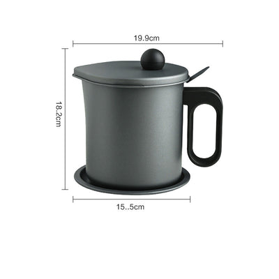 Contenedor de Almacenamiento de Aceite en Acero Inoxidable con Filtro Anti-Derrames - Image 10