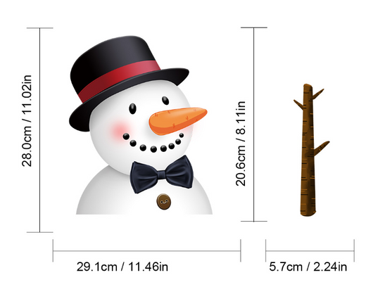 Pegatinas Navideñas Santa Claus para Parabrisas y Limpiaparabrisas - Image 27