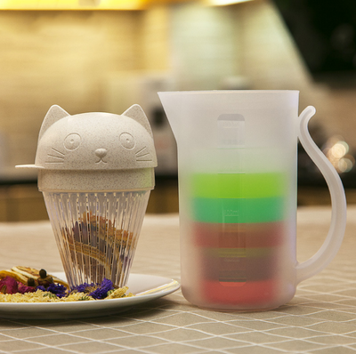 Set de Tetera Portátil Ecológica con Botellas y Filtro Integrado - Image 4