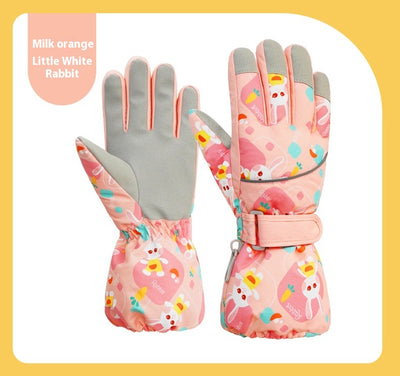 Chamarra Impermeable Acolchada de Terciopelo para Niños y Niñas - Image 18