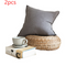 A Gris 2 Piezas Pillowcase 55 X 55 Cm