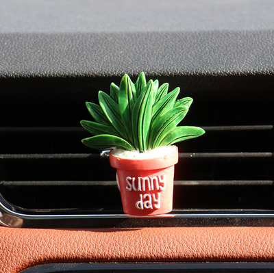 Ambientador de Auto con Clip para Ventilación - Diseño Decorativo de Plantas - Image 10