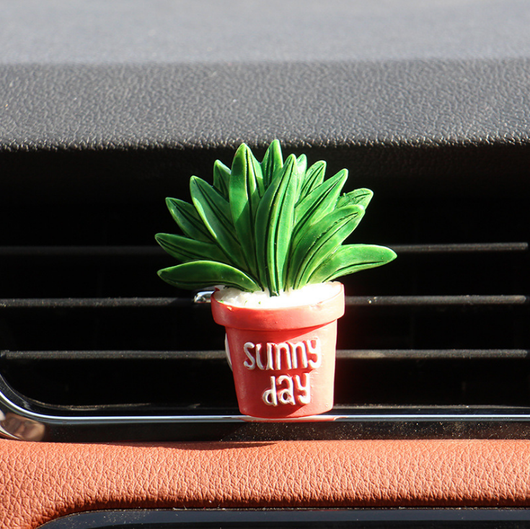 Ambientador de Auto con Clip para Ventilación - Diseño Decorativo de Plantas - Image 10