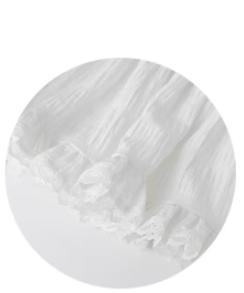 Vestido Corto de Bailarina con Encaje Delicado para Dama - Image 7