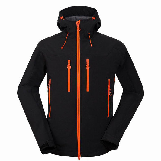 Chaqueta Softshell para Montaña y Camping - Resistente y Versátil