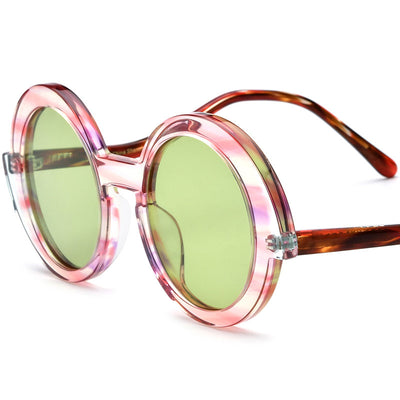 Gafas de Sol Redondas Multicolor - Unisex con Estilo Retro - Image 5