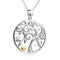 Colgante Árbol de la Vida Calado en Plata 925