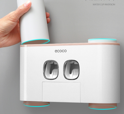 Organizador de Baño - Soporte para Cepillo y Pasta de Dientes - Image 4