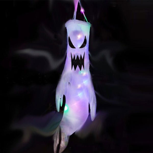 Secador de Cabello Fantasma Halloween - Bandera Decorativa Poliéster