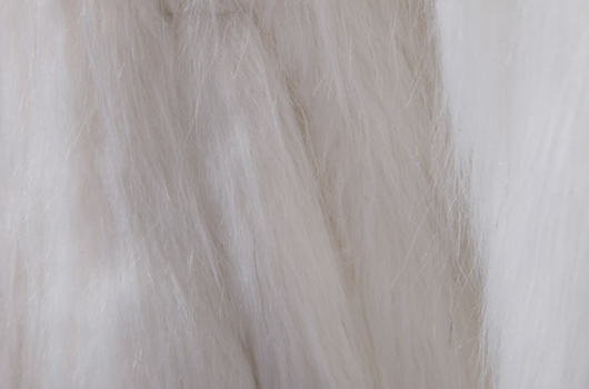 Chaqueta Acolchada Capucha Pelaje Sintético Negro y Blanco - Image 11