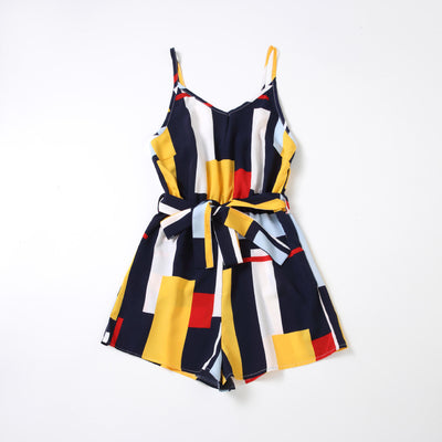 Body con Tirantes Estampado Cuello V para Mujer y Niña - Image 3