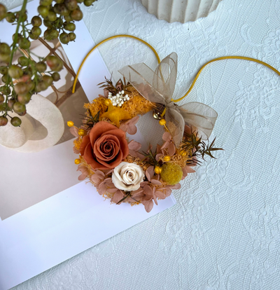 Colgante de Rosa Austin para Auto - Regalo de Boda Perfecto - Image 15