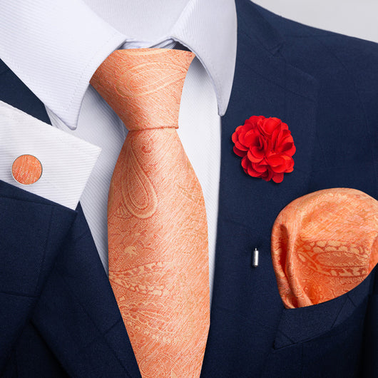 Combo Corbata, Traje y Pañuelo de Bolsillo para Hombre - Juego 8 - Image 40