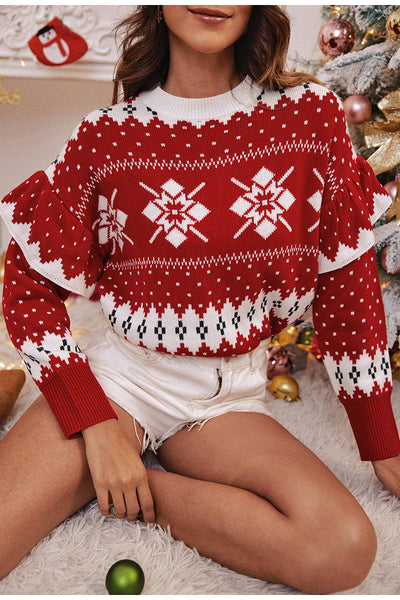 Suéter Patchwork de Moda con Diseño Combinado - Image 12