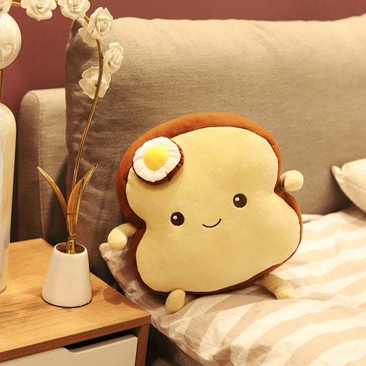 Almohada Peluche Pan Tostado - Cojín Gigante Suave para Dormir - Image 9