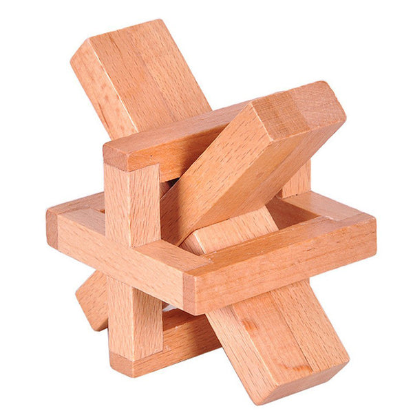 Rompecabezas de Madera Beech – Cerradura Luban