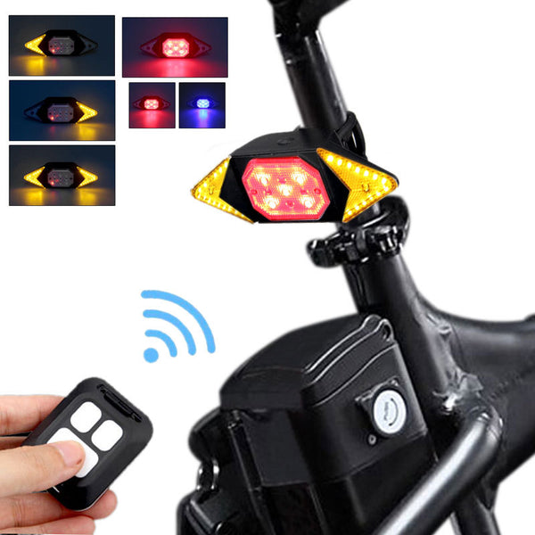 Luz Direccional USB Recargable para Bicicleta
