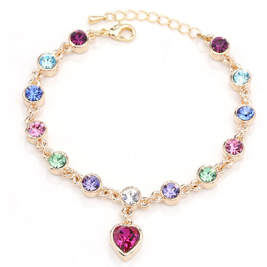 Pulsera de Cristal Corazón del Océano - Joyería de Moda - Image 6