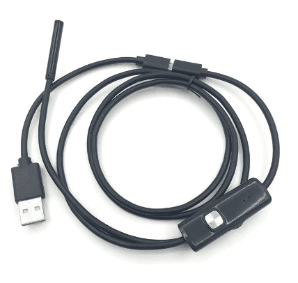 Cámara Endoscópica USB HD 480P Impermeable para Inspección