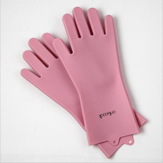 Guantes de Silicona Gruesa para Lavar Platos - Image 11