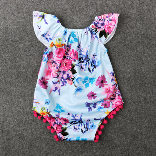 Jumpsuit Floral para Bebé Niña - Ropa Cómoda para Gatear en Verano - Image 3