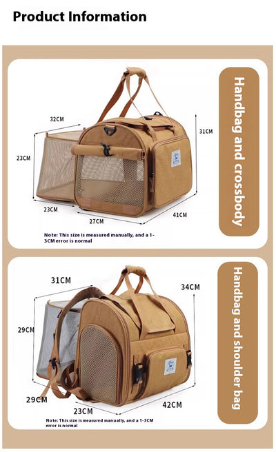 Carpa Portátil Tipo Mochila para Gato - Ligera y Expandible - Image 13